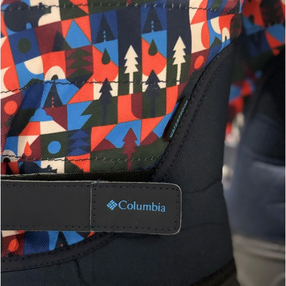 Columbia youth Powderbug‎ Plus Il Print Snow Boot-Girls Size 5